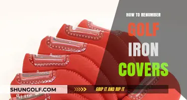 Renumbering Golf Iron Covers: A Step-by-Step Guide for Customization