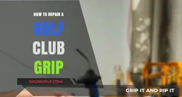 Mastering Golf Club Grip Repair: A Step-by-Step DIY Guide