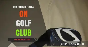 Fix Your Golf Club: Step-by-Step Ferrule Repair Guide