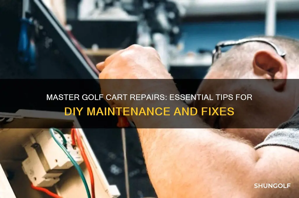 how to repair golf carts