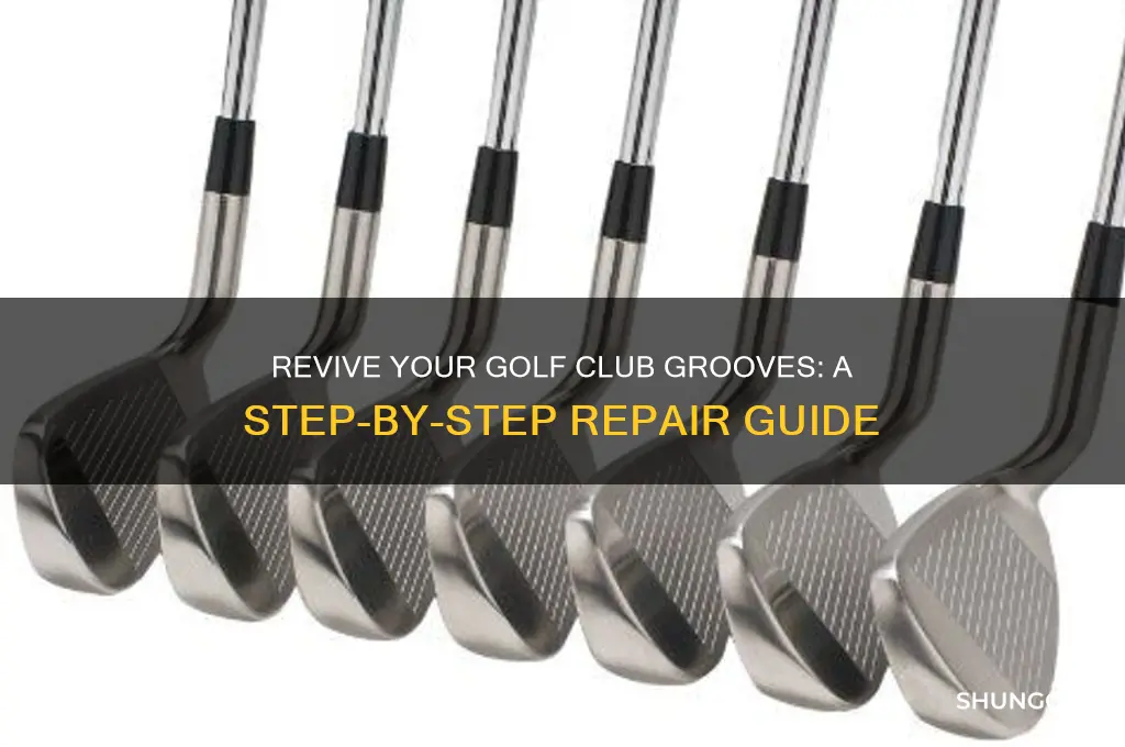 how to repair golf club grooves