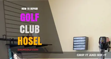 Fix Your Golf Club Hosel: A Step-by-Step Repair Guide