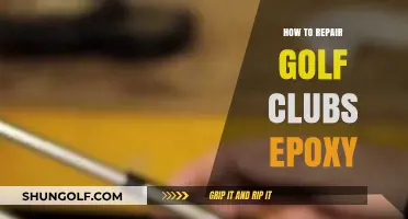 Mastering Golf Club Repairs: A Guide to Using Epoxy Effectively