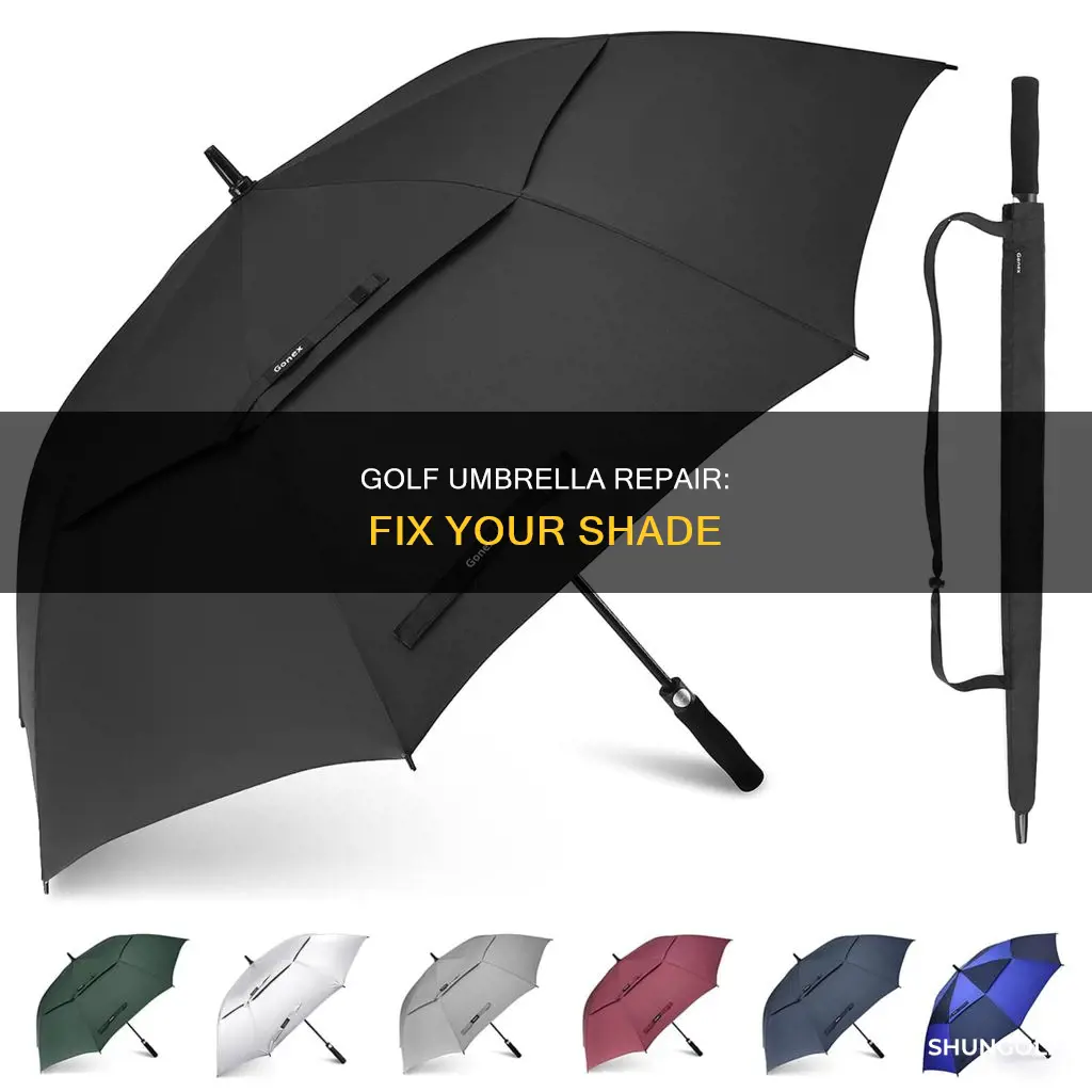 how to repair golf umbrella