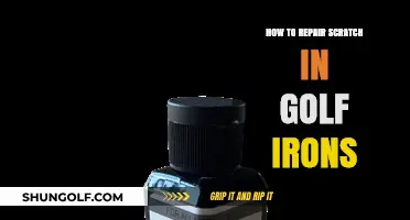 Fixing Golf Iron Scratches: Easy DIY Repair Guide for Players