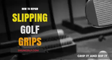 Revive Your Game: A Guide to Repairing Slipping Golf Grips