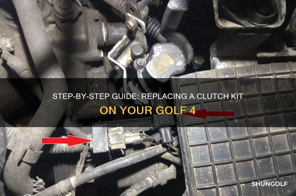 how to replace a clutch kit on a golf 4