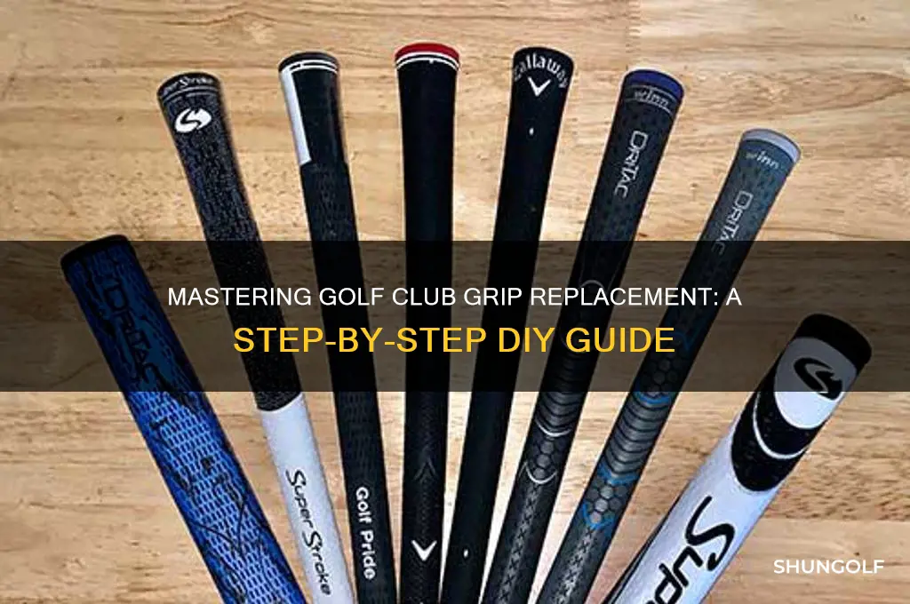 how to replace a golf club grip
