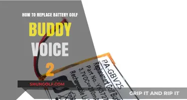 Step-by-Step Guide to Replacing Your Golf Buddy Voice 2 Battery