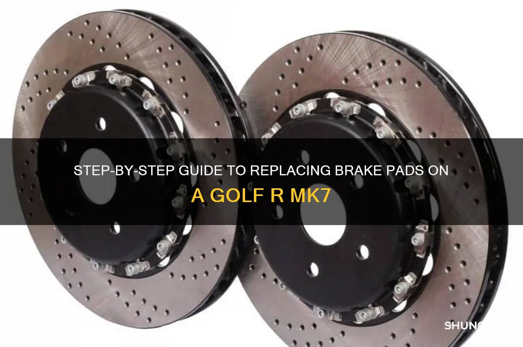 how to replace brake pad golf r mk7