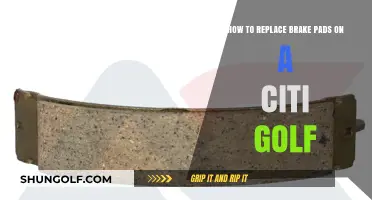 DIY Guide: Replacing Brake Pads on Your Citi Golf Easily