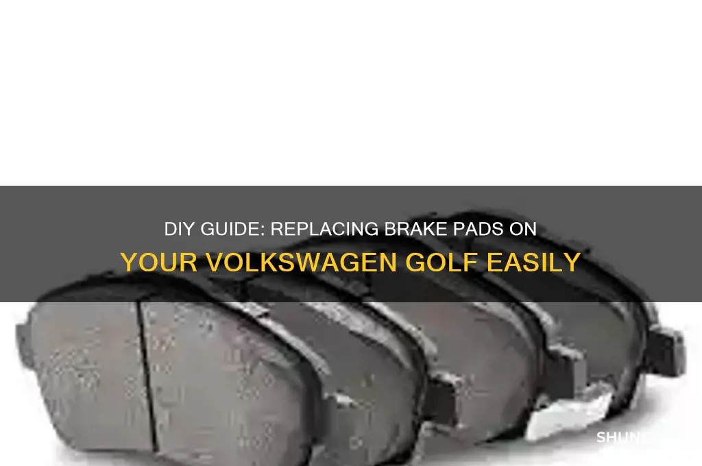 how to replace brake pads volkswagen golf