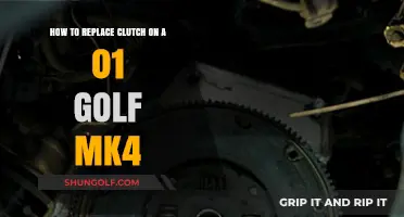 DIY Clutch Replacement Guide for 2001 Volkswagen Golf Mk4