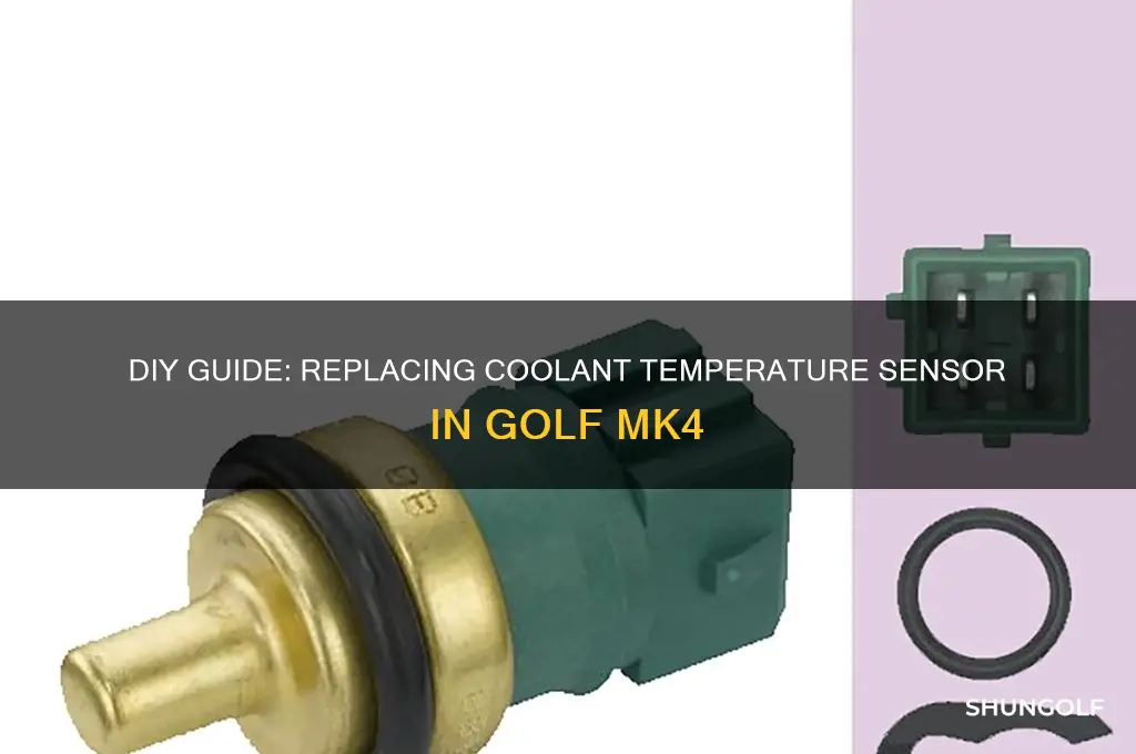 how to replace coolant temperature sensor golf mk4