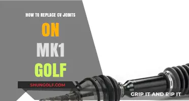 DIY Guide: Replacing CV Joints on Your MK1 Golf Easily