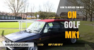 Step-by-Step Guide to Replacing a Fan Belt on Golf Mk1