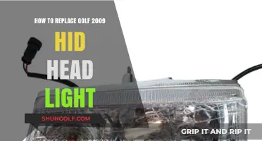 DIY Guide: Replacing 2009 Golf HID Headlights Step-by-Step