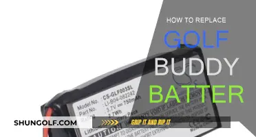 Golf Buddy Battery Replacement: A Step-by-Step Guide