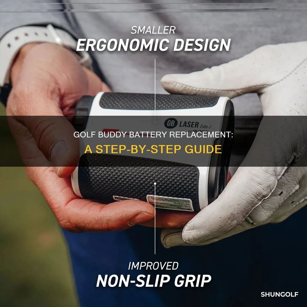 how to replace golf buddy battery