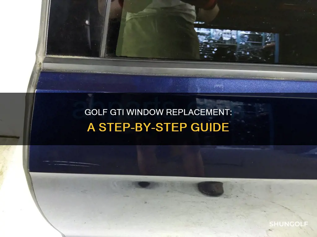 how to replace golf gti window