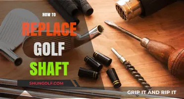 Mastering the Golf Shaft Replacement: A Step-by-Step Guide