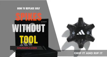Easy DIY Golf Spike Replacement: No Tools Required Guide