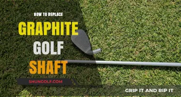 Mastering the Art of Replacing Your Graphite Golf Shaft