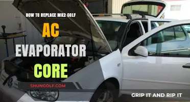 Step-by-Step Guide to Replacing Your MK2 Golf AC Evaporator Core