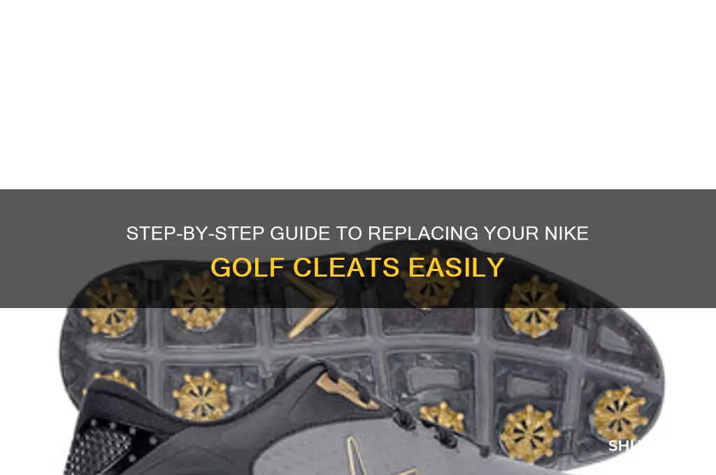 how to replace nike golf cleats replacement