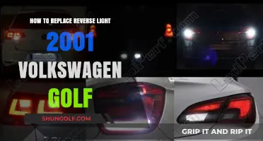 DIY Guide: Replacing Reverse Light on 2001 Volkswagen Golf