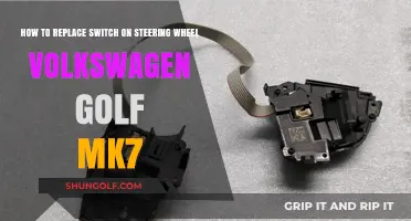 DIY Guide: Replacing Your Volkswagen Golf MK7 Steering Wheel Switch