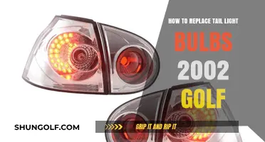 DIY Guide: Replacing Tail Light Bulbs in a 2002 Volkswagen Golf