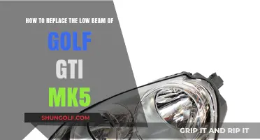 Step-by-Step Guide: Replacing the Low Beam on Your Golf GTI MK5