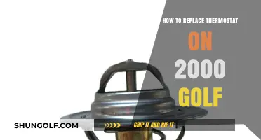 DIY Guide: Replacing the Thermostat on a 2000 Volkswagen Golf