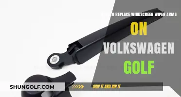 Easy DIY Guide: Replacing Windscreen Wiper Arms on Volkswagen Golf