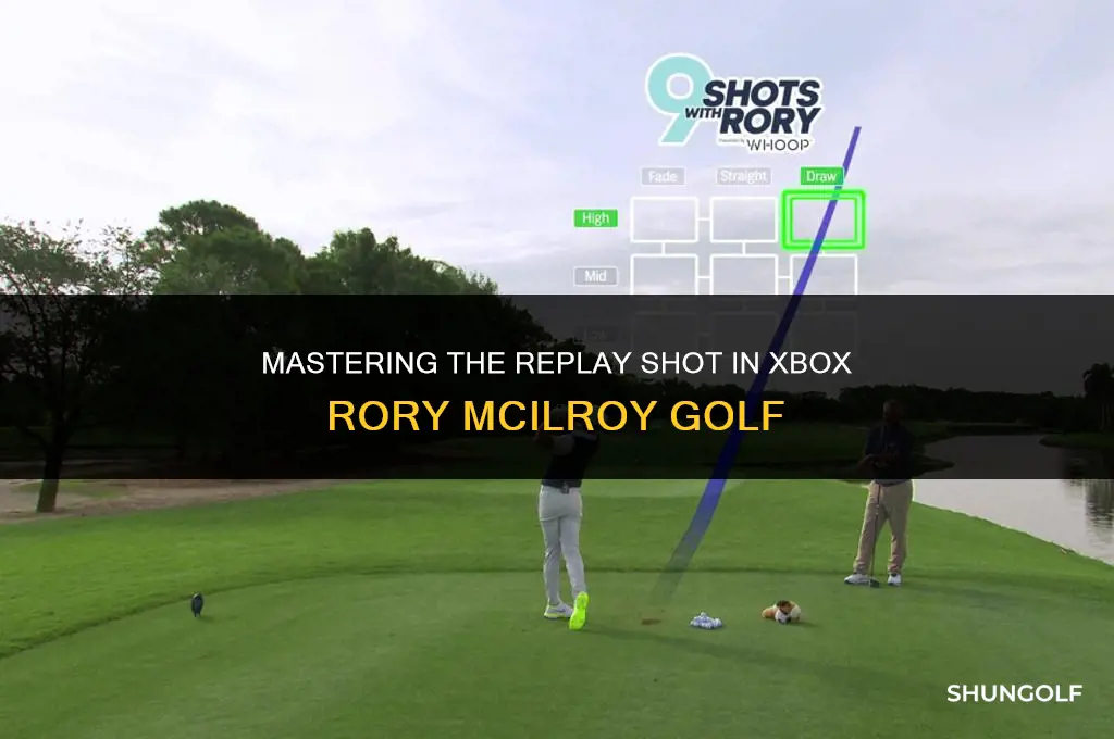 how to replay shot in xbox rory golf