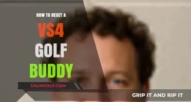 Reset Your VS4 Golf Buddy: A Quick and Easy Guide
