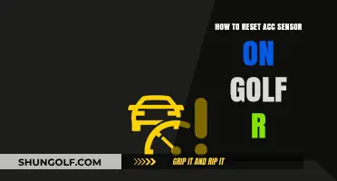 Resetting Your Golf R's ACC Sensor: A Step-by-Step Guide