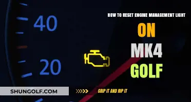 Resetting Your MK4 Golf's Engine Management Light: A Step-by-Step Guide