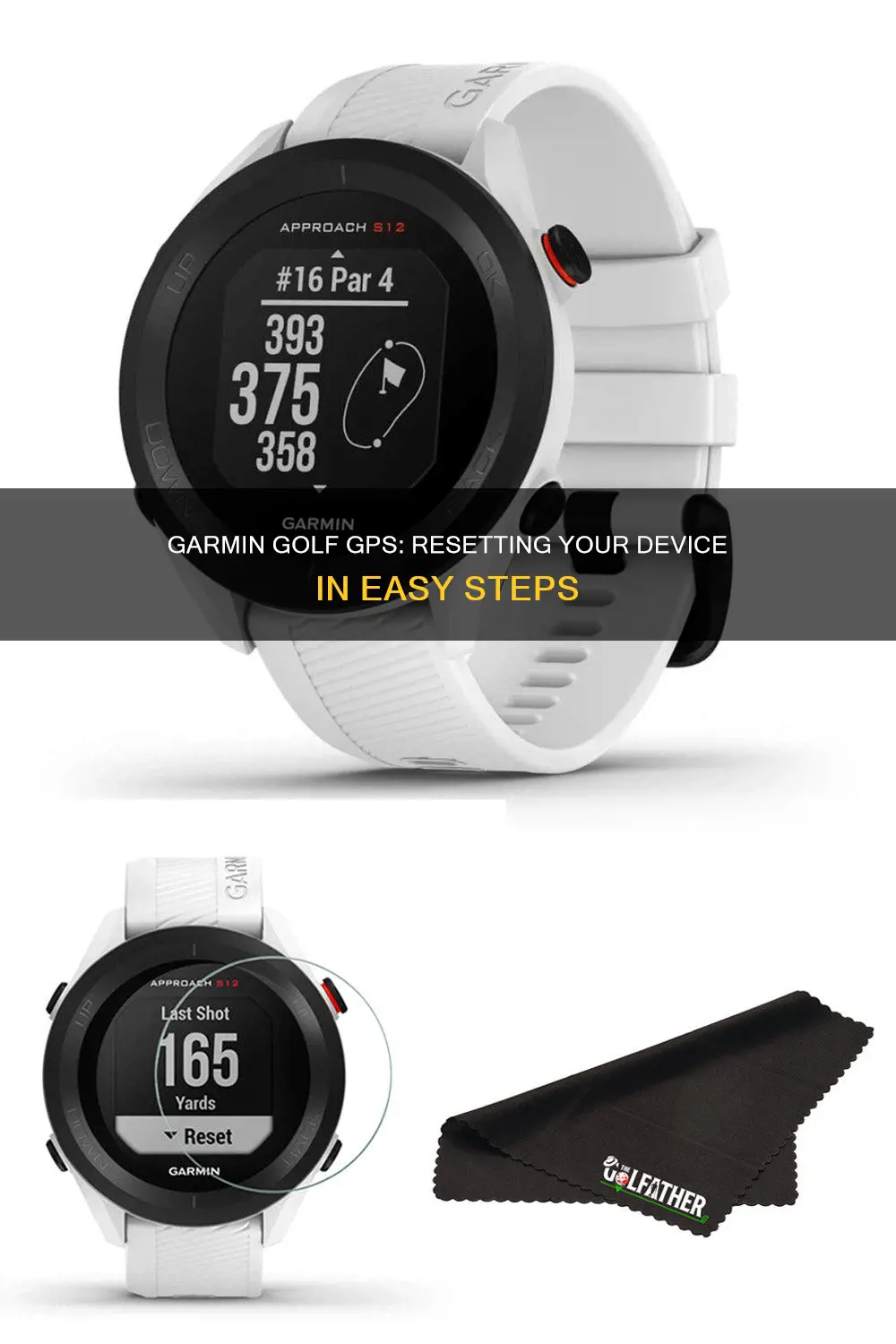how to reset garmin golf gps