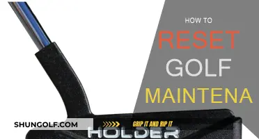 Golf Cart Maintenance: Resetting Your Ride