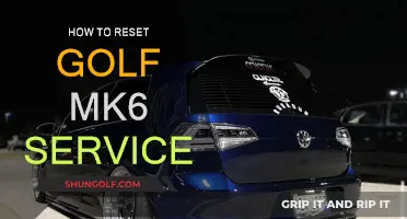 Resetting the Service Light on Your Golf MK6: A Step-by-Step Guide