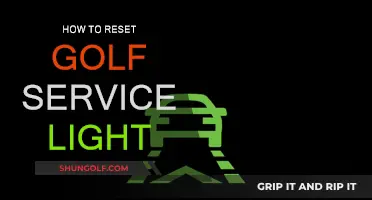 Resetting Your Golf Service Light: A Step-by-Step Guide