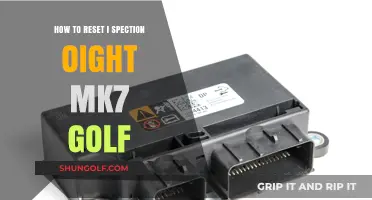 Resetting Inspection Light on Your MK7 Golf: A Step-by-Step Guide