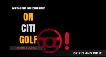 Resetting Your Citi Golf's Inspection Light: A Quick DIY Guide