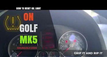 Resetting Your Golf MK5 Oil Light: A Quick DIY Guide