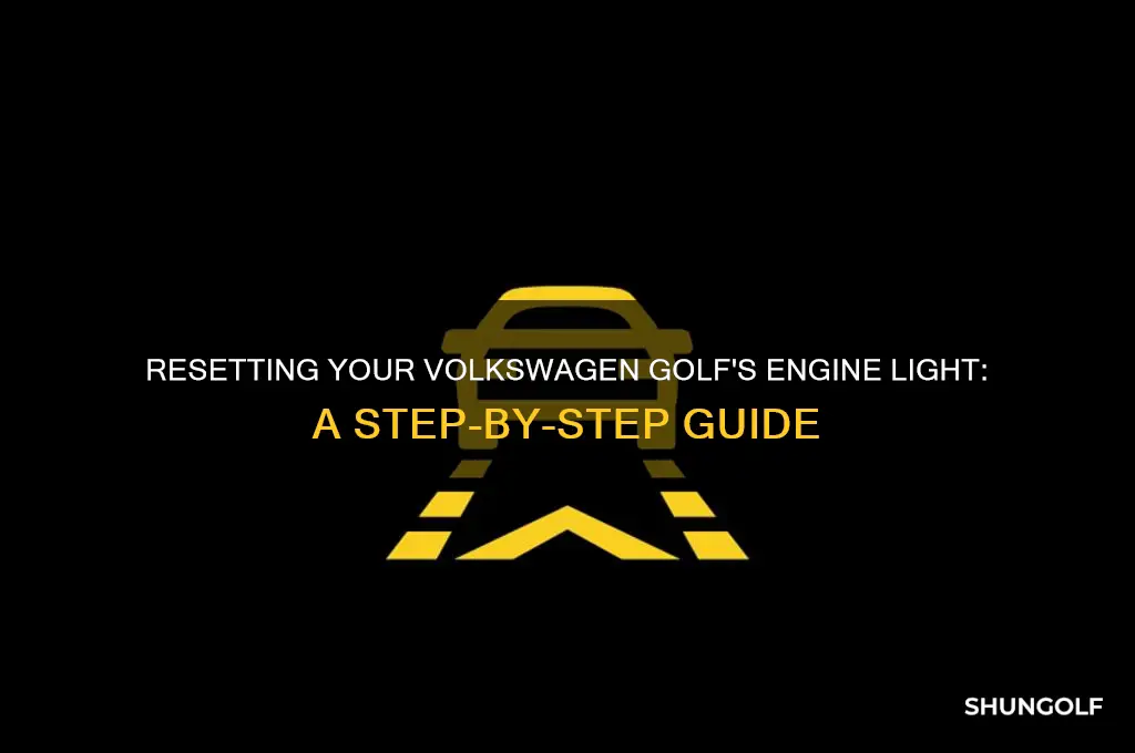 how to reset the engine lights on volkswagen golf