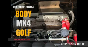 Resetting Your MK4 Golf's Throttle Body: A Step-by-Step Guide