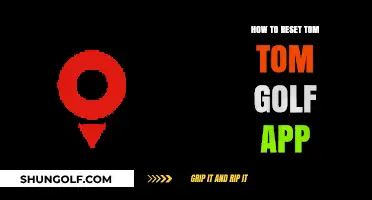 Quick Guide: Resetting Your TomTom Golf App Effortlessly