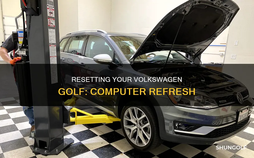 how to reset volkswagen golf computer